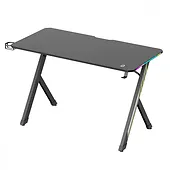 Maclean Biurko gamingowe NanoRS 120x60cm LED RS102