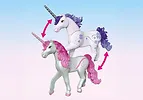 Playmobil Zestaw z figurkami Princess Magic 71839 Magiczna stajnia jednorożc&oacute;w dla mamy i źrebaka