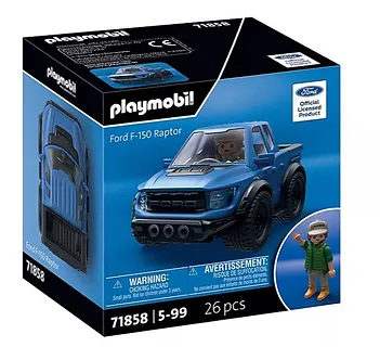 Playmobil Zestaw z figurką Cars 71858 Ford F-150 Raptor