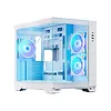 Chieftec Obudowa VISIO GM-30W-T G-OP 6xwentylator ARGB biała