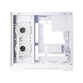 Chieftec Obudowa VISIO GM-30W-T G-OP 6xwentylator ARGB biała