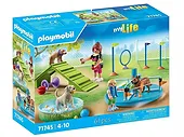 Playmobil Zestaw z figurkami My Life 71745 Plac zabaw dla psów