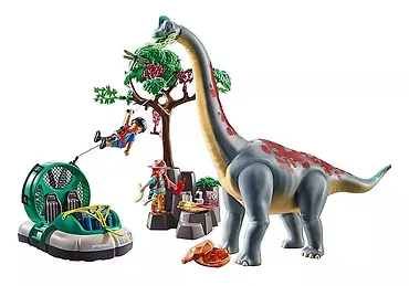 Playmobil Zestaw z figurkami Dinos 71819 Brachiozaur z poduszkowcem