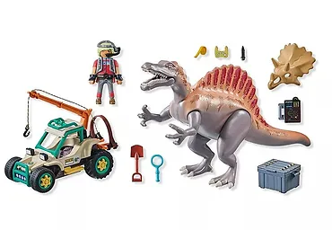 Playmobil Zestaw z figurkami Dinos 71820 Atak Spinozaurów