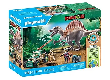 Playmobil Zestaw z figurkami Dinos 71820 Atak Spinozaurów