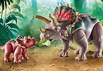 Playmobil Zestaw z figurkami Dinos 71821 Triceratopsy