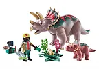Playmobil Zestaw z figurkami Dinos 71821 Triceratopsy