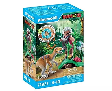 Playmobil Zestaw z figurkami Dinos 71823 Welociraptor