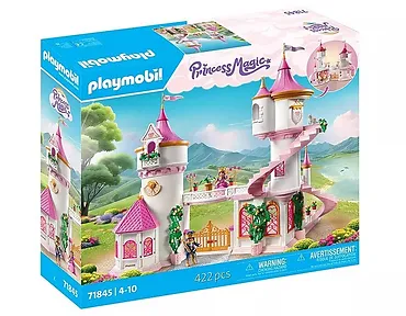 Playmobil Zestaw z figurkami Princess Magic Zamek księżniczek z parą królewską