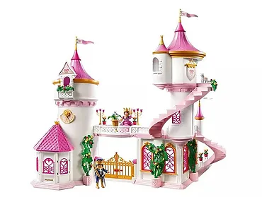 Playmobil Zestaw z figurkami Princess Magic Zamek księżniczek z parą królewską
