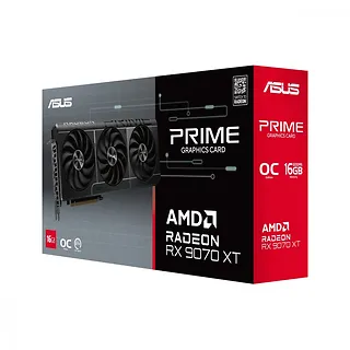 Asus Karta graficzna RX 9070 XT PRIME OC 16 GB GDDR6 256bit DP/HDMI