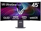 Monitor LG 45” UltraGear 45GX90SA-B | OLED | 3440x1440 (UWQHD) | 240Hz | 0,03ms | 21:9 | FreeSync