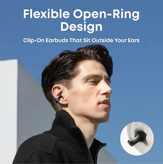 Anker Słuchawki Soundcore AeroClip Bluetooth czarne