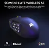 Corsair Mysz bezprzewodowa Scimitar Elite Wireless SE Gun Metal 33000 DPI
