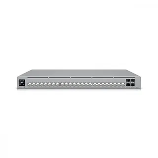 UBIQUITI Przełącznik UniFi Switch Pro HD 24 PoE Zarządzalny L2/L3                         2.5G Ethernet (100/1000/2500) Obsługa PoE 1U Szary