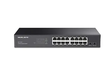TP-LINK PrzeĹÄcznik Mercusys 16-Port Gigabit Desktop/Rackmount Switch                PORT: 16Ă Gigabit RJ45 Ports