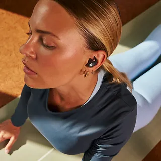 Apple SĹuchawki Powerbeats Fit - bezprzewodowe douszne sĹuchawki sportowe - niedoĹcigniona czerĹ