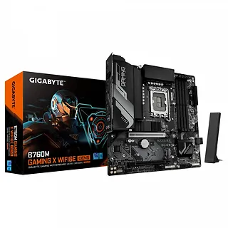 Gigabyte PĹyta gĹĂłwna B760M GAMING X WIFI6E GEN5 S1700 4DDR5 mATX