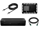 HP POLY Studio A2 Audio z przedłużaczem CAT6A i mikrofonowym oraz płyta montażowa
