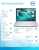 Laptop Dell 14 Premium DA14250 Win11Pro U7-255HX|32GB|1TB SSD|Nvidia RTX 4050 |WLAN + BT|14.5 OLED Touch|Backlit Kb|6 Cell|100W