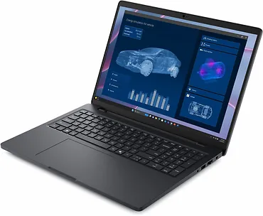 Stacja robocza Dell Pro Max 16 MC16255 W11P AMD Ryzen 350|32GB|512GB|RTX PRO 500Blackwell 6GB|FgrPr&SmtCd|FHD Cam&Mic|WLAN+BT|16.0 FHD+|6C|130W/3YPS