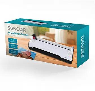 Sencor Laminator 2w1  SLA 230 A4 folia 2x75-2x125 mm + Gilotyna