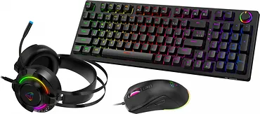 YENKEE Zestaw Gaiming Premium YGS 03 3w1 klawiatura, mysz, sĹuchawki