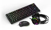 YENKEE Zestaw Gaiming Premium YGS 03 3w1 klawiatura, mysz, sĹuchawki