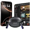 USAMS SĹuchawki bluetooth TWS E02 ANC+ENC czarne