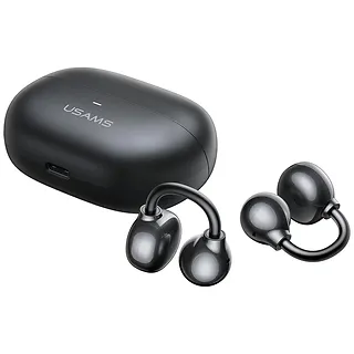 USAMS SĹuchawki bluetooth R02 Clip-on szare