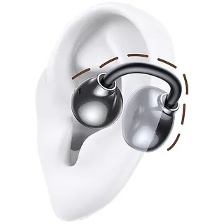 USAMS SĹuchawki bluetooth R02 Clip-on szare
