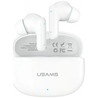 USAMS SĹuchawki bluetooth 6.0 E05 TWS biaĹe