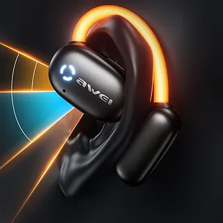 AWEI SĹuchawki bluetooth 5.4 TZ13 ANC Spinner czarne