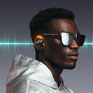 AWEI SĹuchawki bluetooth 5.4 TZ13 ANC Spinner czarne