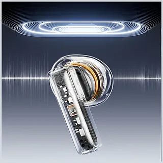 AWEI SĹuchawki bluetooth ENC TP100 5.4 TWS LCD czarne