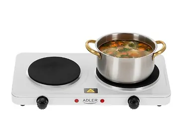 Adler Kuchenka elektryczna dwupalnikowa    AD 6520
