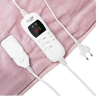 Adler Super miÄkki koc elektryczny nakĹadany z pilotem AD 7443