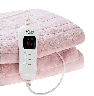 Adler Super miÄkki koc elektryczny nakĹadany z pilotem AD 7443