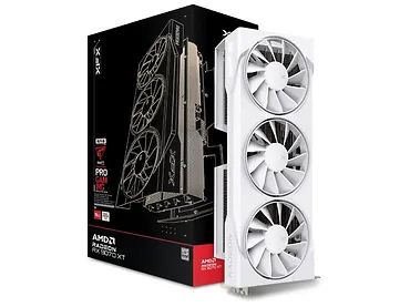 Karta graficzna XFX Swift Radeon RX 9070 XT White Triple Fan Gaming 16GB GDDR6