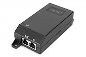 Digitus Zasilacz/Adapter PoE+ 802.3at aktywny max. 55V 30W 10/100/1000Mbps, transmisja do 100m