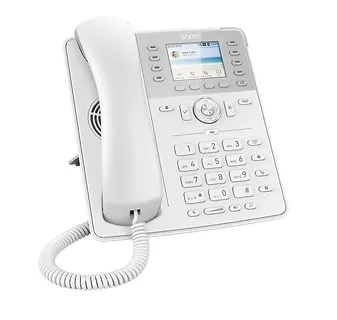 Telefon przewodowy VoIP SNOM D735 biały