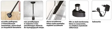 Feel-Maestro Odkurzacz pionowy bezprzewodowy 2w1  MR-615