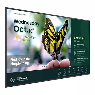 Benq Monitor wielkoformatowy 55 cali ST5504  LED 4K/4500:1/ANDROID