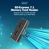 Digitus Stacja dokująca USB-C 3.2 Gen2 dla dysków SSD M.2 Duo NVMe oraz SATA (max. 2x 4 TB) z czytnikiem kart SD-Express 7.1 (max. 2 TB), czarna