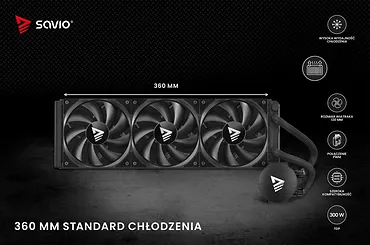 Savio Chłodzenie wodne NOX 360 mm