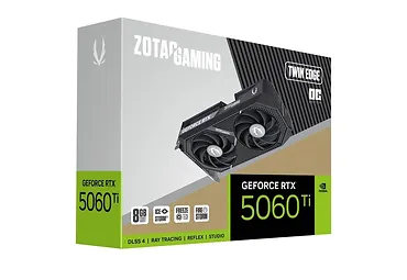 ZOTAC Karta graficzna Geforce RTX 5060 Ti 8GB TWIN EDGE OC GDDR7 128bit 3DP/HDMI