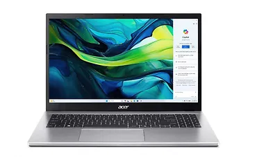 Acer Laptop Aspire Go 15 AG15-42P-R40Z Ryzen 7 5825U 15.6 FHD    16GB 512GB NoOS Srebrny