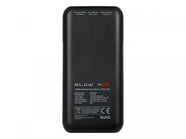 BLOW PowerBank 20WPB20F PD 20W 20000mAh Czarny