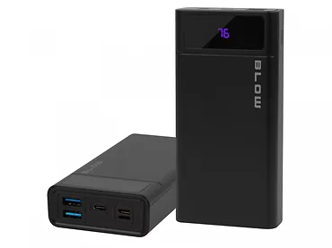 BLOW PowerBank PB20E QC+PD 20W 20000mAh+lightning Czarny