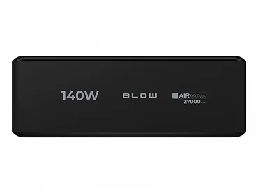 BLOW PowerBank AIR99.9 PD+QC 140W 27000mAh Czarny